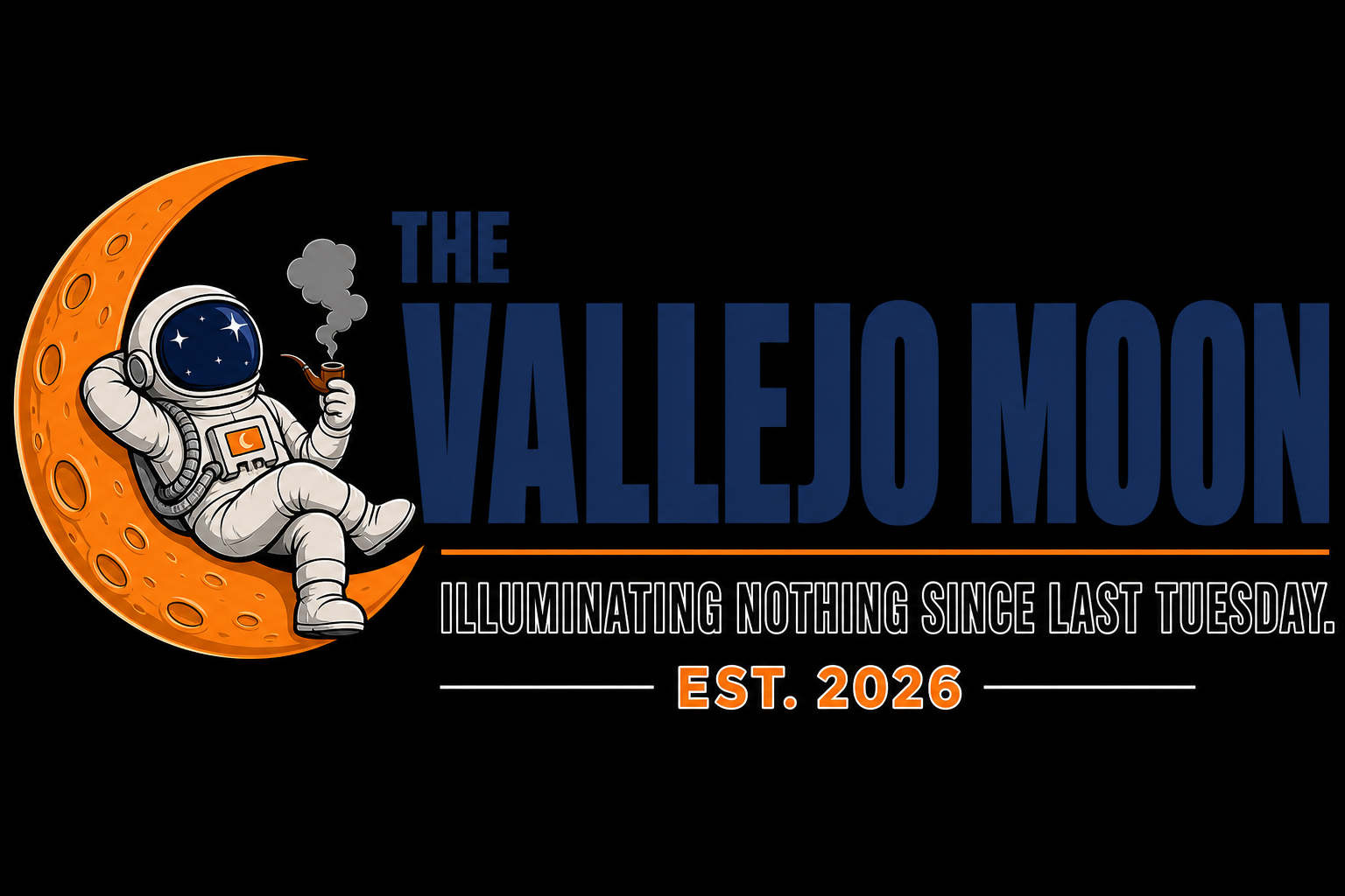 THE VALLEJO MOON — Illuminating nothing since last Tuesday. Est. 2026
